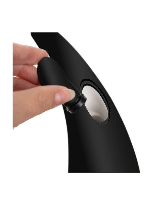 Ruhhy Spender Küche Porzellan mit automatischem Spender Schwarz 300ml