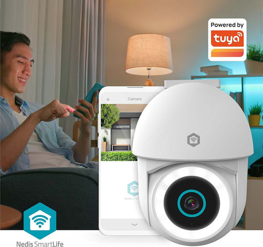 Nedis Smartlife IP Κάμερα Παρακολούθησης Full HD+ 3MP Αδιάβροχη