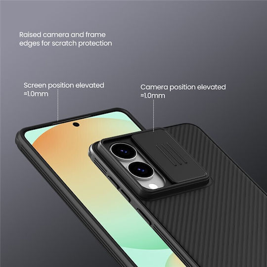 Nillkin Camshield Pro Umschlag Rückseite Samsung Galaxy S25 Edge 5g Schwarz