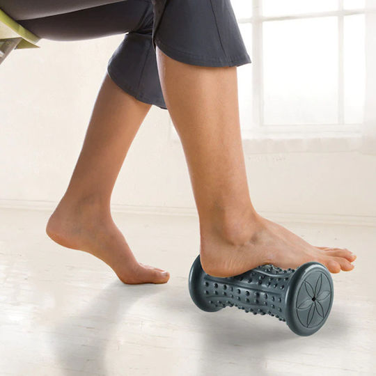 Gaiam Ролер за масаж на краката Черен