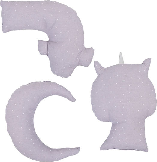 Bimbidreams Kinder Wurfkissen Bimbidreams Weiß 30x30cm