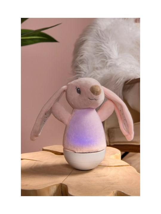 Lucide Lightning Kinder Dekorative Lampe Rosa 18x11x10εκ.