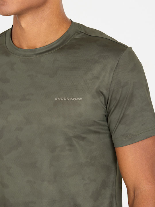 Sportliches T-Shirt Khaki