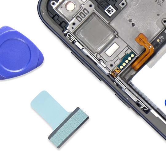 Samsung Klebender Batteriekontakt Samsung Galaxy A35 Original Transparent