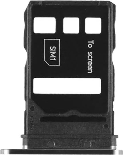 Clappio Sim Card Tray Honor Magic 5 Pro Dual Nano Sim Black