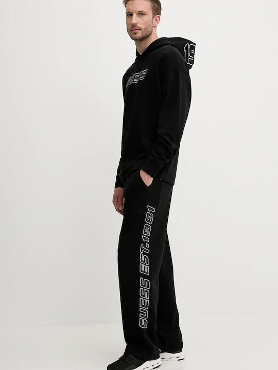 Sweatshirt with Hood Black