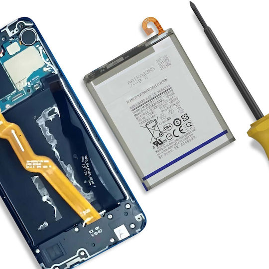 Baterie Internă Clappio Galaxy A10 A7 2018 3300mAh Model Eb-ba750abu Albă