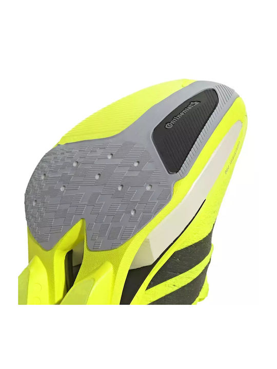 Adizero Prime X3 Strung Sport Shoes Running Lucid Lemon / Core Black / Halo Silver