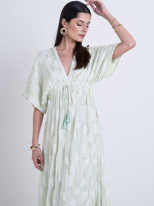 Fullah Sugah Damen Maxi Kleid Strand Physical
