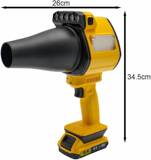Handheld Leaf Blower with 1 Battery 3Ah