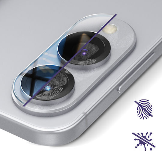 Imak Протектор за Камера Galaxy S25 Edge Устойчив на Надраскване Закалено Стъкло Прозрачен
