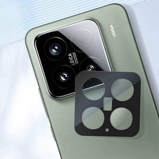 Avizar Camera Protector Xiaomi 15 Tempered Glass 9h Anti-scratch Black