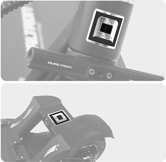 Minimotors Dualtron Logo Aufkleber Schwarz
