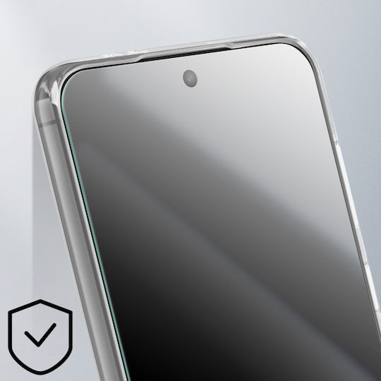 Mayaxess Schutzpackung Samsung Galaxy A56 Weiches Gehäuse Temperiertes Glas Transparent