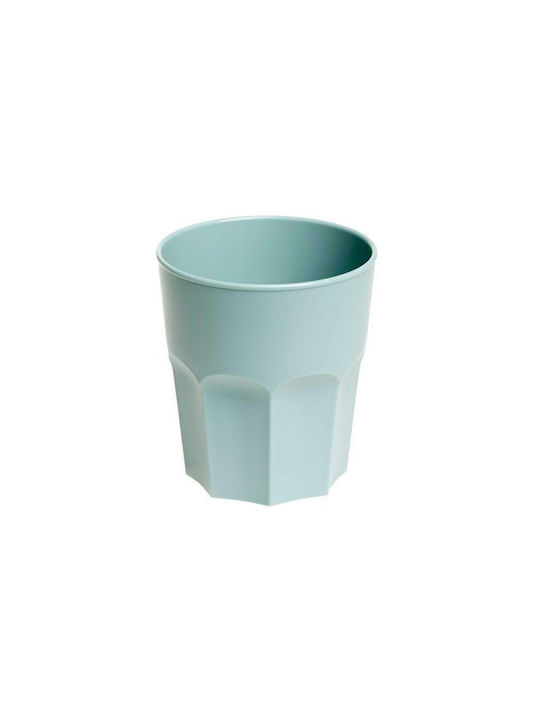 Cyclops Glass Water made of Plastic in Turquoise Color 380ml