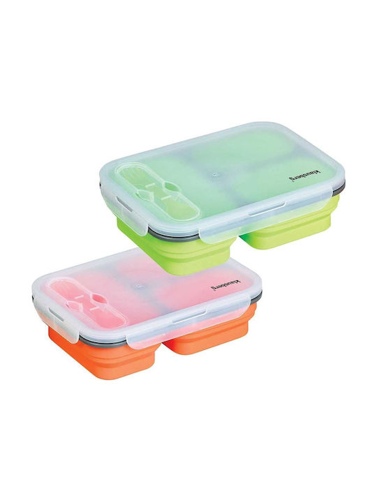 Klausberg Lunchbox Kunststoff Grün 1100ml 1Stück