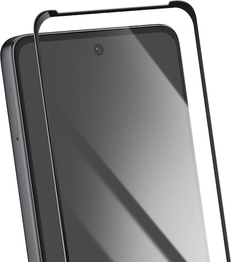 Avizar Gehärtetes Glas Motorola Moto G75 Kratzfest Widerstandsfähig Schwarz