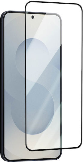 Akashi Закалено Стъкло Galaxy S25 Plus Твърдост 9h Антинадраскване Пълно Покритие Черно
