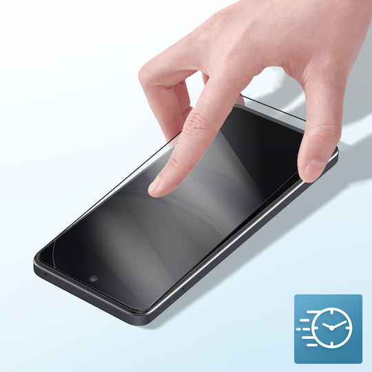 Avizar Tempered Glass for Realme 14x C75 Hardness 9h Anti-scratch Black