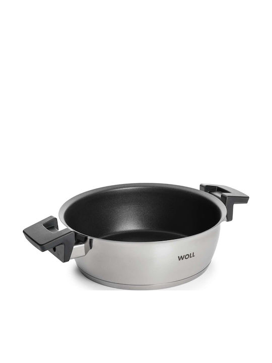 Woll Concept Saute With Lid made of Stainless Steel with Non-Stick Coating 24cm