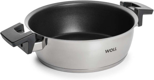 Woll Concept Sautieren Mit Deckel aus Edelstahl mit Antihaftbeschichtung 24cm