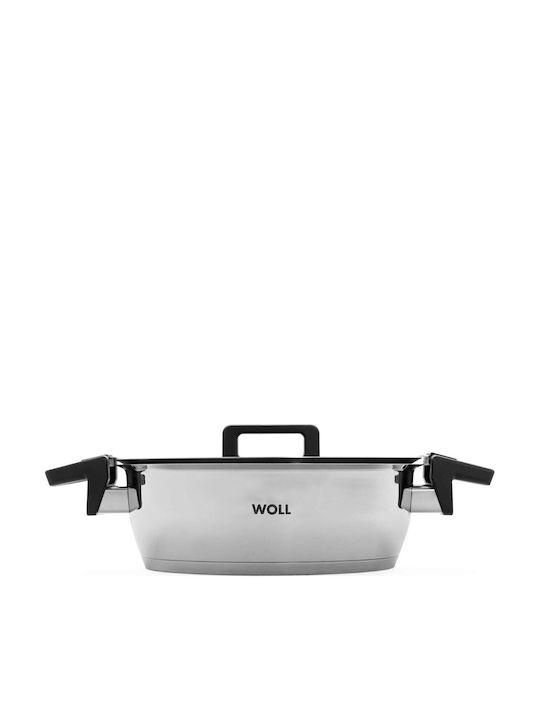 Woll Concept Saute With Lid made of Stainless Steel with Non-Stick Coating 24cm