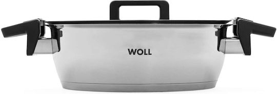 Woll Concept Sautieren Mit Deckel aus Edelstahl mit Antihaftbeschichtung 24cm