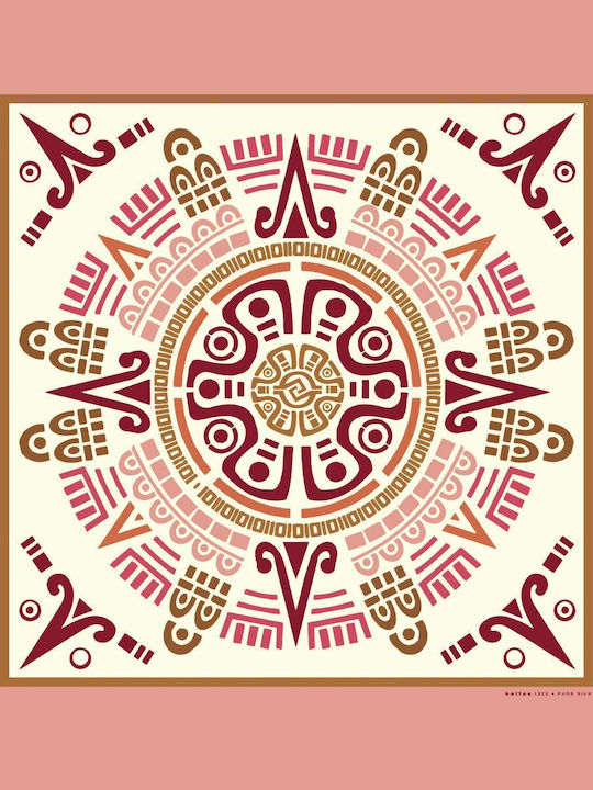 Kalfas Luxury Silk Women's Silk Scarf Multicolour