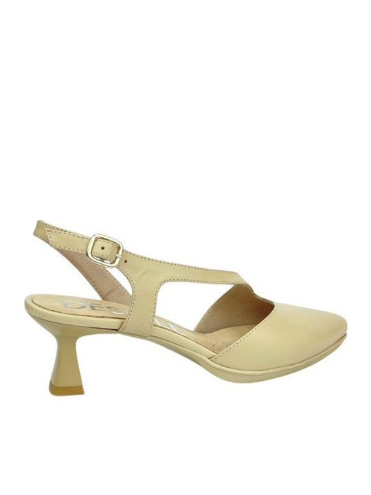 Anatomic Beige Medium Heels Maia29
