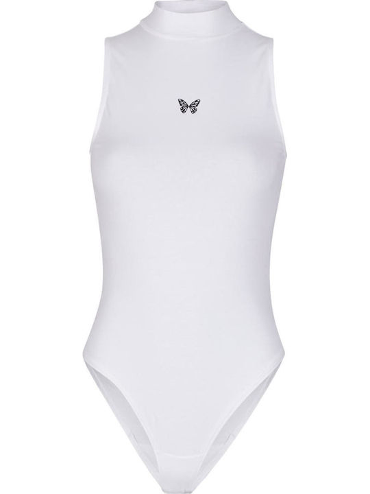 Miss Tee Fly Away Ladies Sleeveless Turtleneck Body White Yes Q3_2 Mst332-00220
