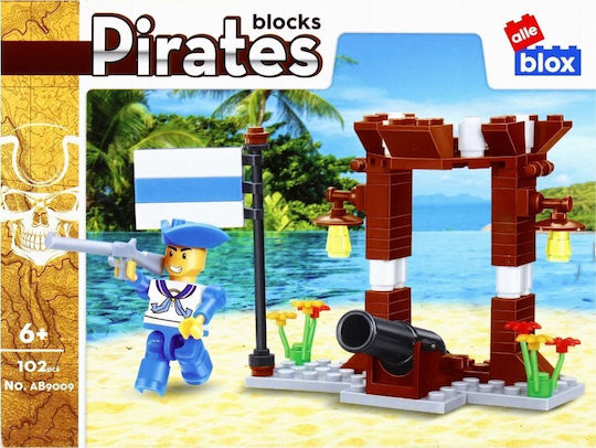 Alleblox Pirates Bauklötze Für 6+ Jahre 102 Stück