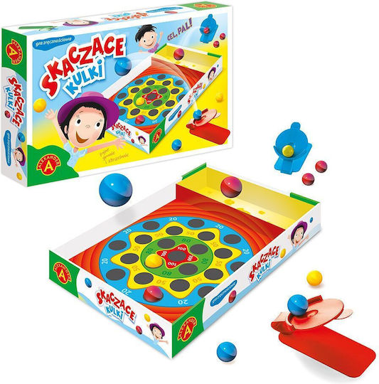 Board Game Skaczące Kulki for 1-4 Players 5+ Years Old (PL) Alexander Toys