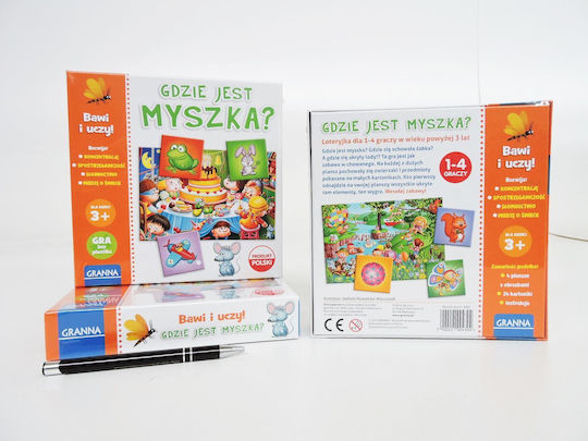 Board Game Mouse Tracker 3+ Years Old (PL) Granna