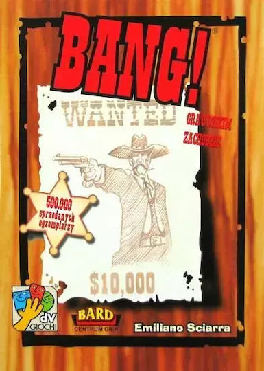 Board Game The game is bang! for 4-7 Players 8+ Years Old (PL) Bard