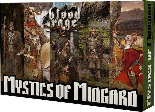 Επιτραπέζιο Παιχνίδι Blood Rage - Mystics of Midgard για 2-4 Παίκτες 14+ Ετών (EN) Asmodee