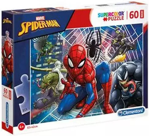 Puzzle pentru Copii Spiderman pentru 4+ Ani 60buc Clementoni
