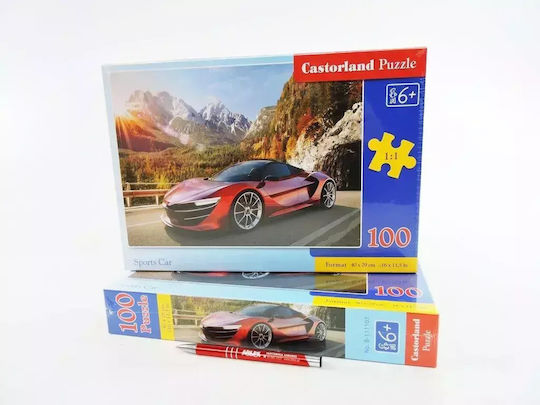 Kids Puzzle Sports Car for 6+ years old+ Years 100pcs Castorland