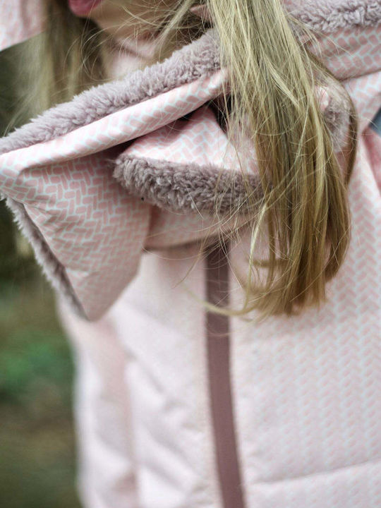 Women's Fleece Scarf Pink