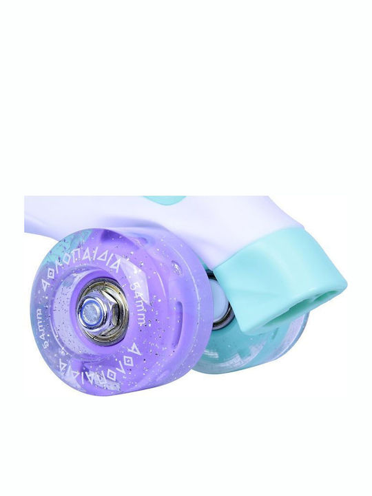 Athlopaidia Quad Einstellbare Rollers Grüne Kinderroller