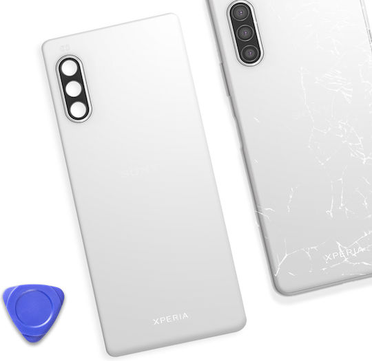 Clappio Capac Spate De Înlocuire Sony Xperia 10 II Alb