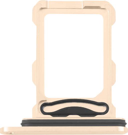 Clappio SIM Card Drawer iPhone 16 Pro 16 Pro Max Nano SIM Слот Сив