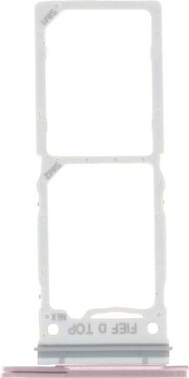 Samsung Sim Card Drawer for Samsung Galaxy Z Fold 65 Dual Nano Sim Original Pink