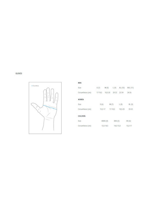 CUBE Performance Half Finger Cycling Gloves Kids Blue