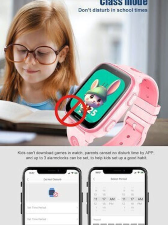 INTIME Kinder-Smartwatch Rosa