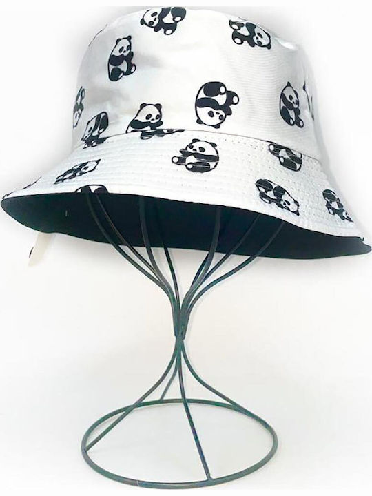 Paperinos Palarie Copii Bucket Albă Cu Protecție Solară