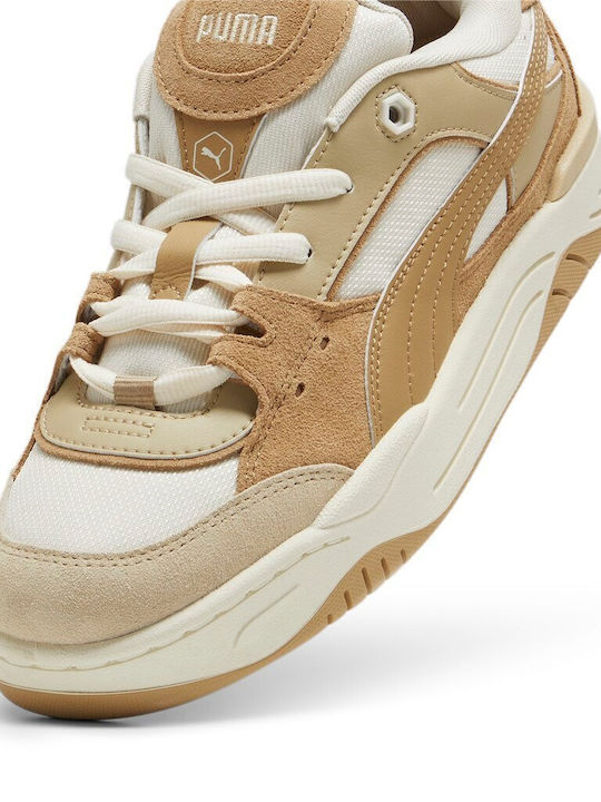 Skate Chunky Sneakers Brown / Beige