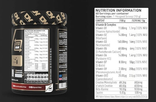 Dorian Yates Ultimate Creatine Complex 6000mg Kirsche 400gr