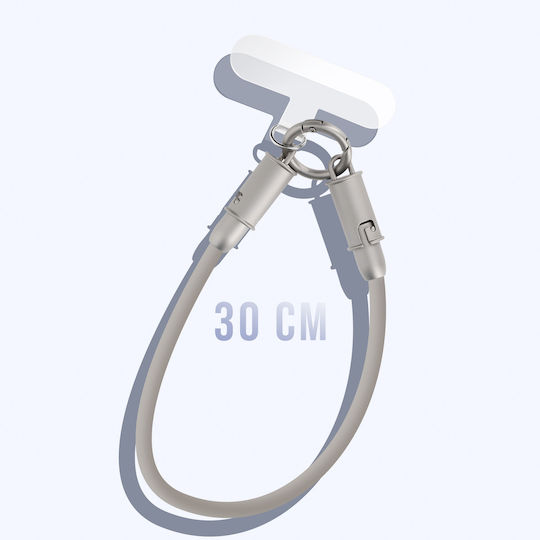 Linq Kabel Usb-C Zu Blitzkabel Power Delivery 36w Kompakt 30cm Hellgrau