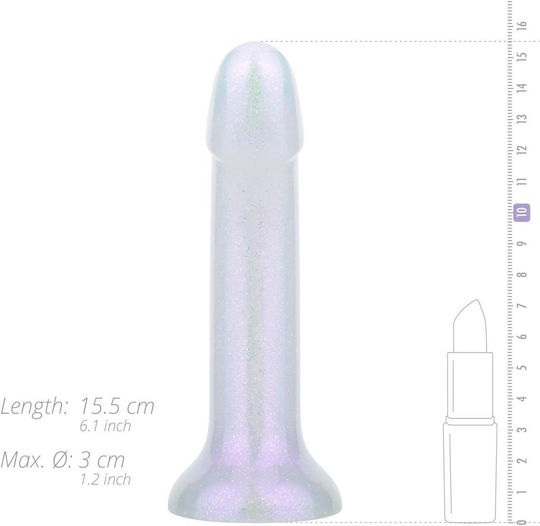 Easytoys Ρεαλιστικό Dildo με Βεντούζα Λευκό