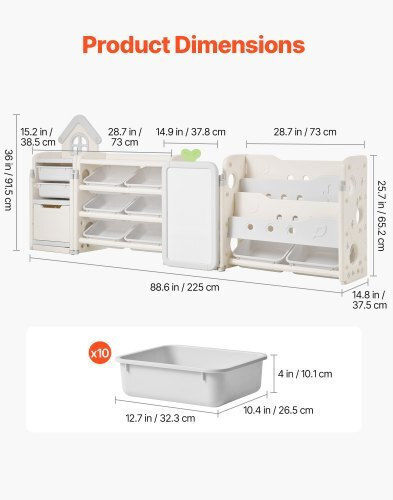 Kabinett Boden Beige